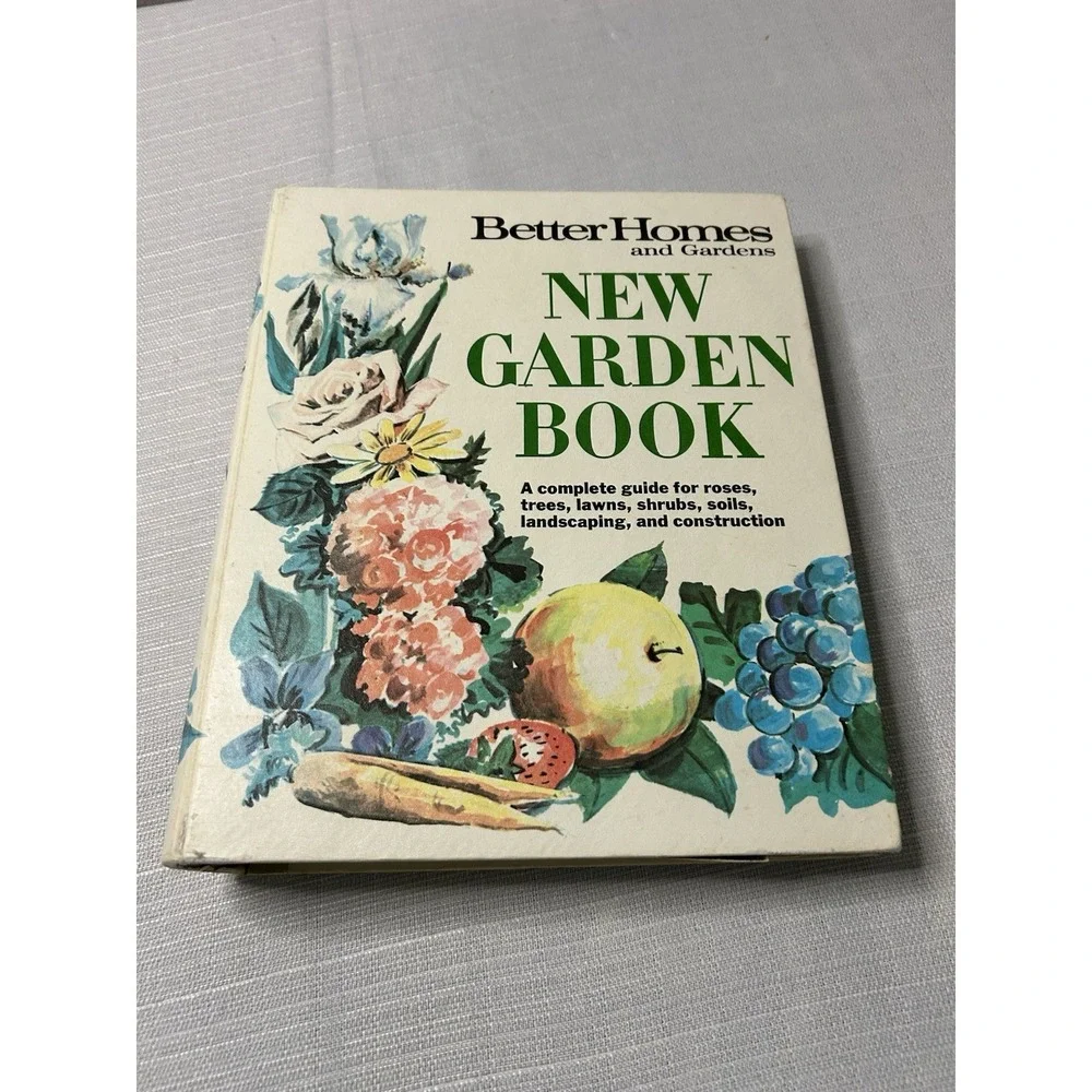 Vintage 1969 Better Homes and Gardens New Garden‎ Book ~ 5-Ring Binder MCM Style
